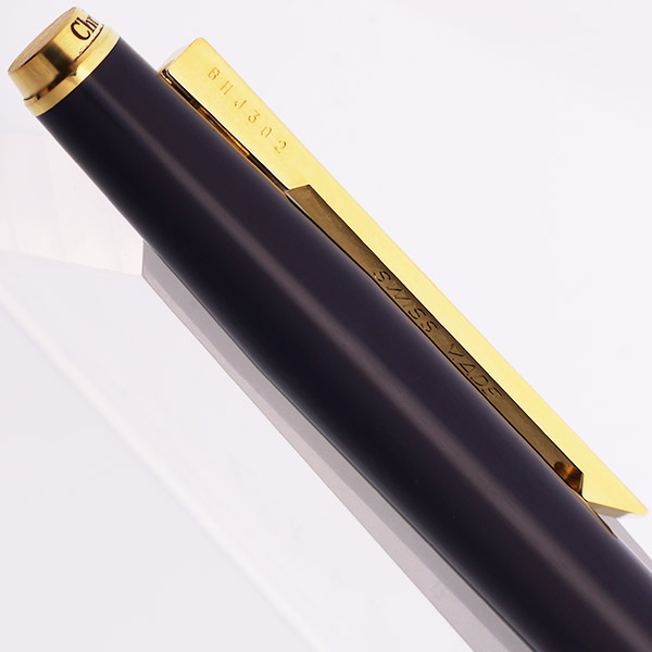 数量限定価格!! (1980s) Pen Fountain Logo Dior Christian - GT Lacquer, Blue 筆記具
